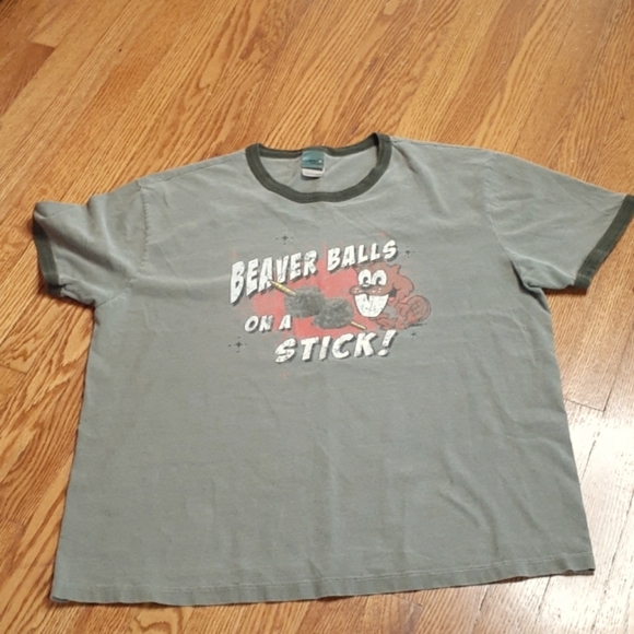 Beaver Balls on a Stick tshirt - Picture 2 of 6